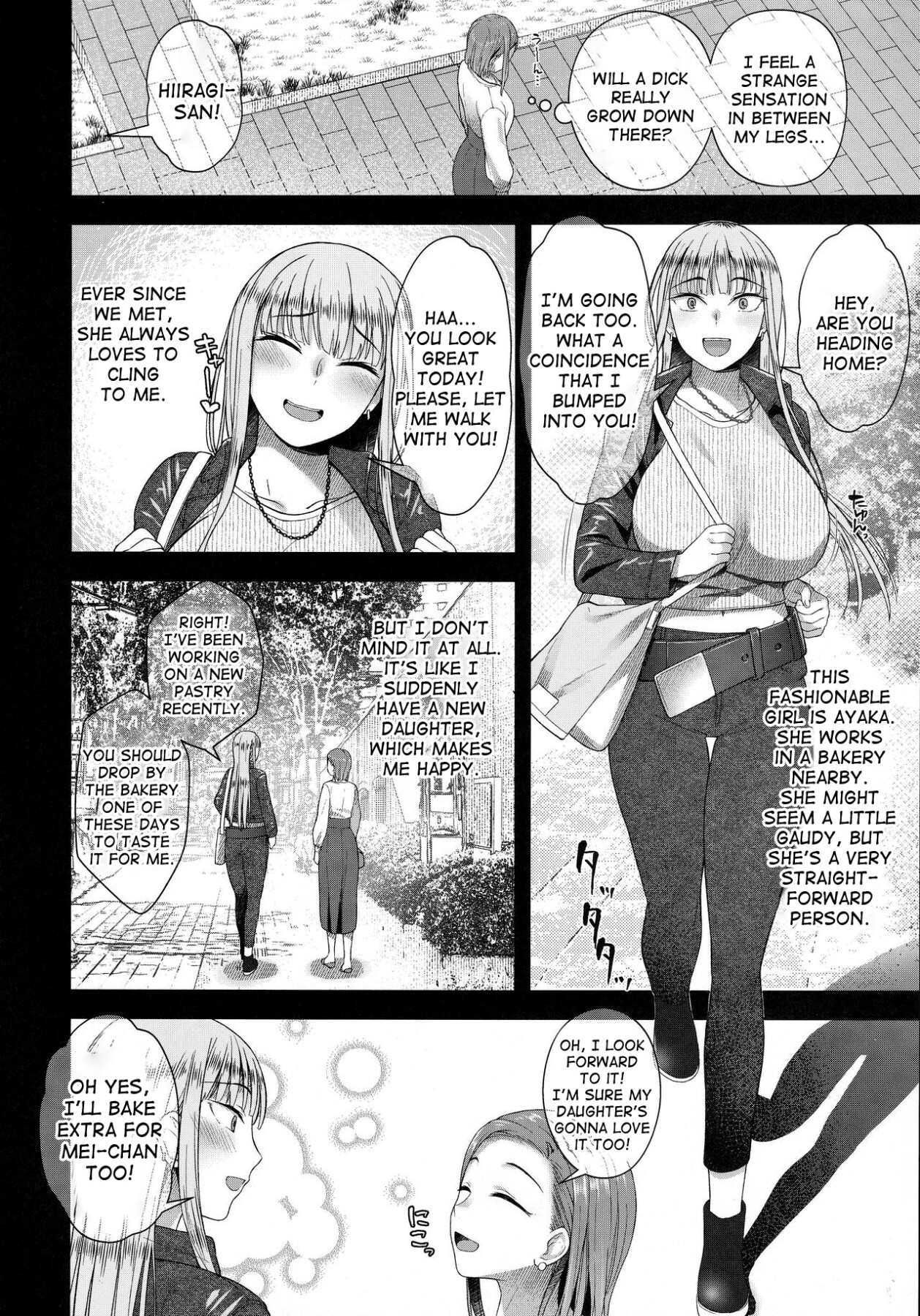 Hentai Manga Comic-Haruko Hiiragi Grew a Dick-Read-5